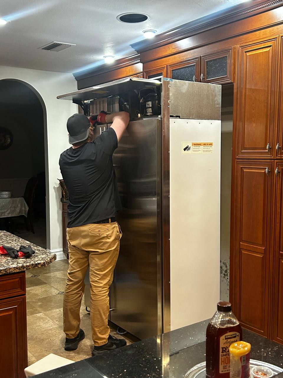 Stacked washer and dryer repair service by Action Appliance in Phoenix AZ